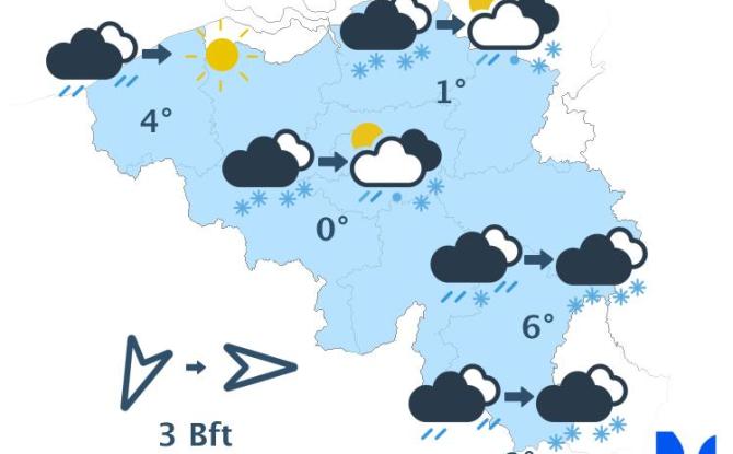 Encore de la neige dans la journée de jeudi avant quelques éclaircies