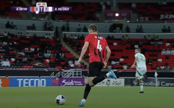 Julien de Sart et Al-Rayyan éliminés de la Qatar-UAE Super Cup