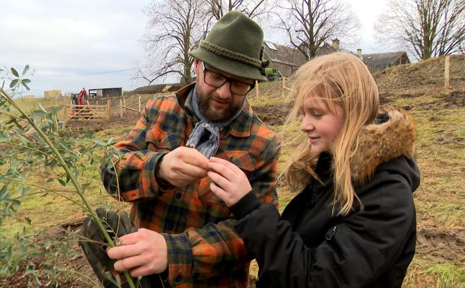 Plantation d'une forêt comestible à Aywaille